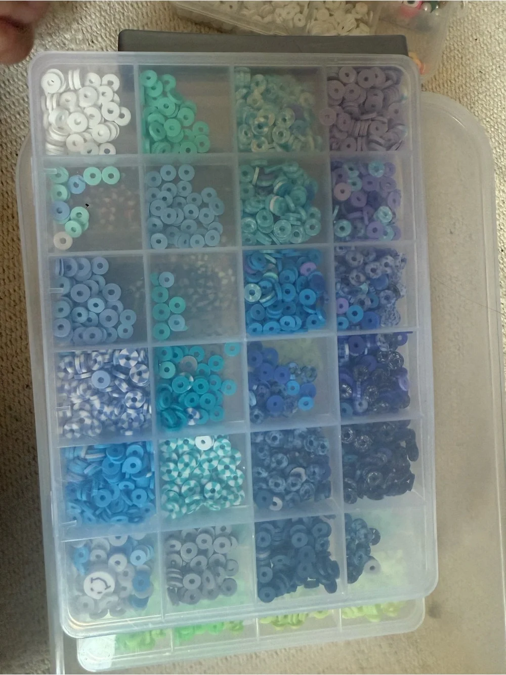 Multicolor Craft Sequin Kit – Assorted Pastel Colors